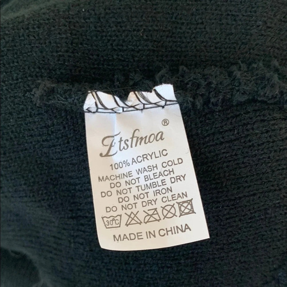 Unisex LED Light Headlamp Winter Knitted Beanie USB Rechargeable Cap Black - Picture 4 of 6